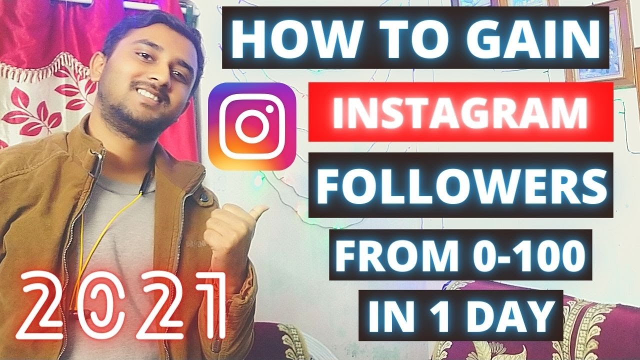 HOW TO GAIN INSTAGRAM FOLLOWERS ~ IN 2021~ IN HINDI #howtogain # ...