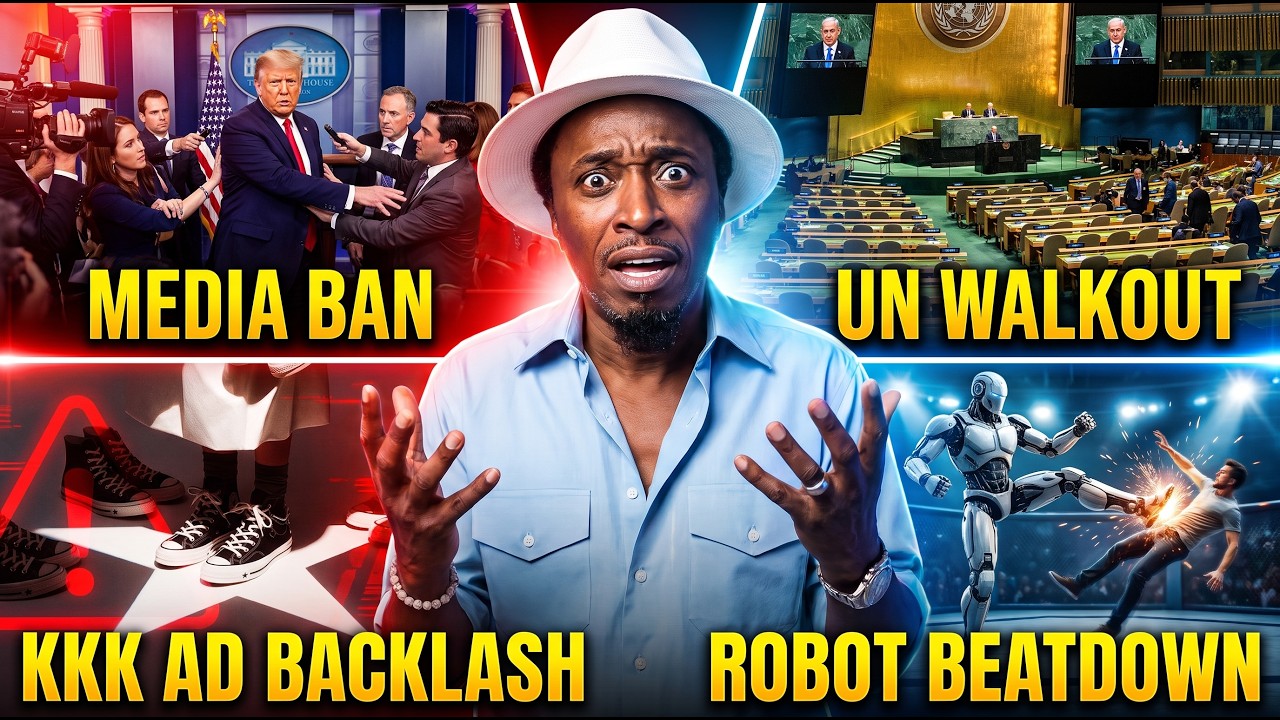 Eddie Griffin Talks Trump Media Ban, UN Walkout, Converse KKK Ad & Robot Beatdown