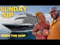 Sunday sip with addy  terry  holland americaline ms rotterdam live cruise chat and qa