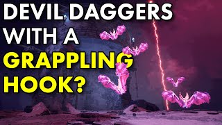 Checking out Van Hellswing AKA: Devil Daggers w/ a Grappling Hook