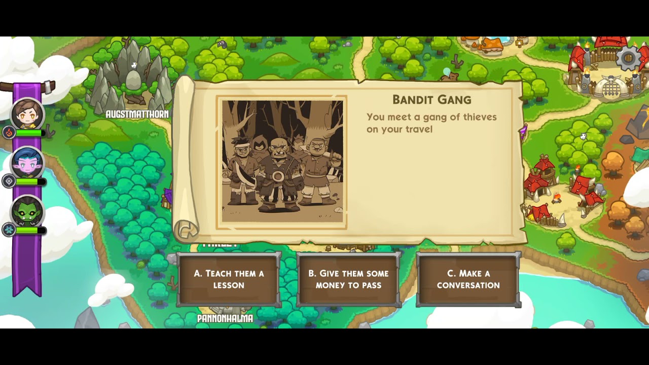 Stumbled upon a Bandit Gang on my way to Farley on Faraland. Rekt 😂 Game Play to earn