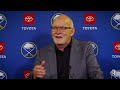 "It Was A Playoff Atmosphere" | Lindy Ruff After Win Over Tampa Bay Lightning | Buffalo Sabres