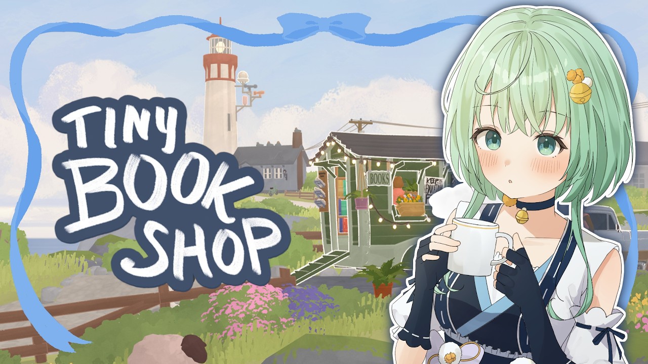 【Tiny Bookshop】客の心を「読み」ッ!! エンターテイメントを「提供」するッ!!!📖【朝海てん】