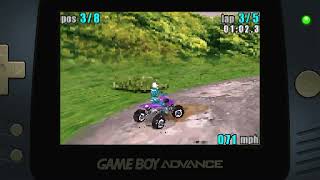 ATV: Quad Power Racing The Acclaim National Arcade: Stock Nintendo Game Boy Advance Emulated