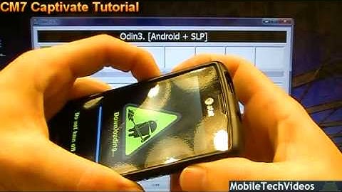 Samsung Captivate/Vibrant (How To Install Gingerbread CM7)