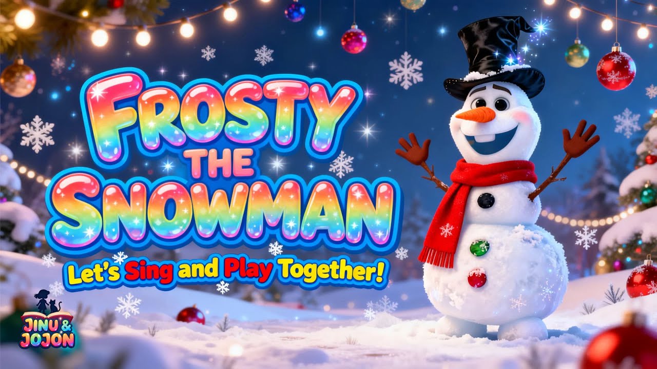 Frosty the Snowman Bedtime 🌙☃️ | Soft Nursery Rhymes - YouTube