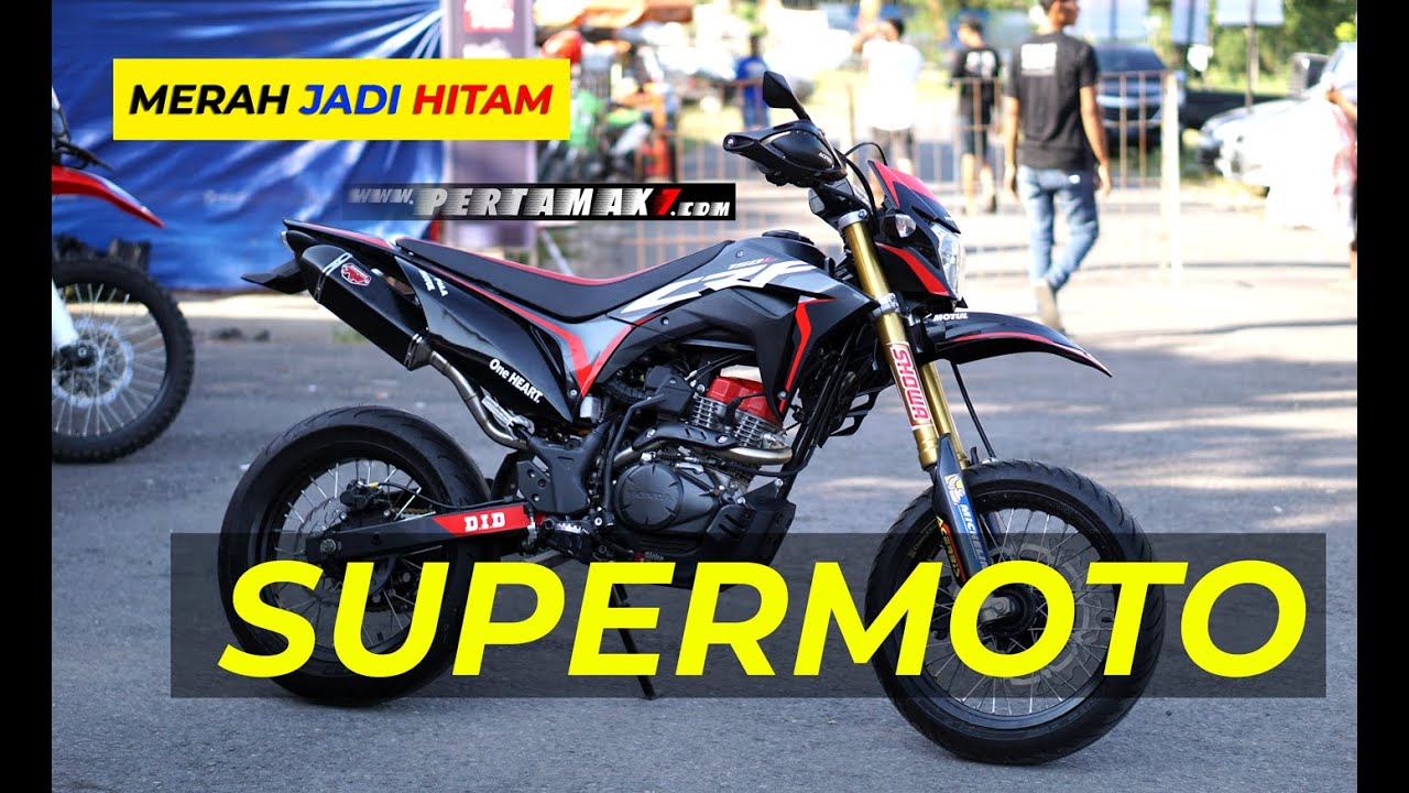 Intip Modifikasi Honda CRF150L Supermoto By AHM