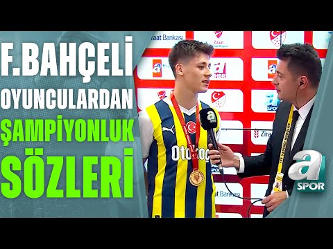 Fenerbahçeli Oyunculardan Şampiyonluk Röportajı / A Spor / Türkiye'nin Kupası / 12.06.2023