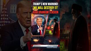 🔥 Trump vs Iran: “We Will Destroy It!” ☢️ #shorts #ytshorts #youtubefeed #donaldtrump #trumpwarning