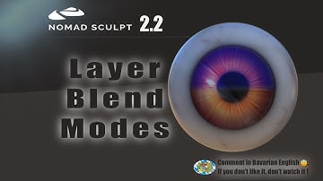 Nomad Sculpt - Layer Blend Modes - Color - painting (V2.2-5.4.2025) Tutorial