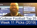 College Football Week 11 Betting Odds and Picks - YouTube