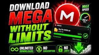 Download MEGA files without Limits | Bypass MEGA quota & bandwidth limits | Unlimited MEGA downloads