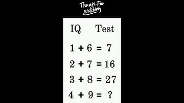 IQ Test 😇 comment your answer 💯 #math #mathematics #viral #reels #trending