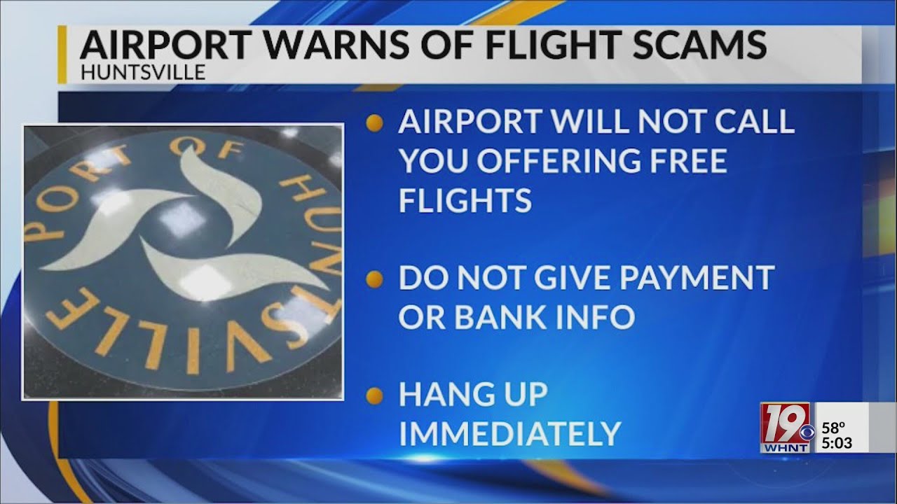 Airport Warns of Flight Scams | Jan. 13, 2026 | News 19 at 