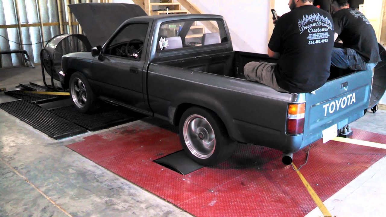 Ls1 Toyota pickup dyno YouTube
