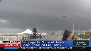 Inclement weather cancels Saturday's session of Bethpage Air Show