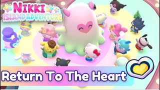 Return To The Heart Part 1 and Part 2 FULL Quest Gameplay 💛 | Hello Kitty Island Adventure 🏝️