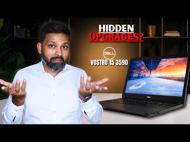 Dell Vostro 15 3590 : Review & Disassembly upgrade hdd m.2 ssd ram