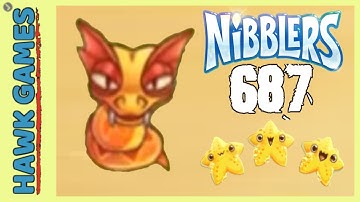 Fruit Nibblers Level 687 - 3 Stars Walkthrough, No Boosters