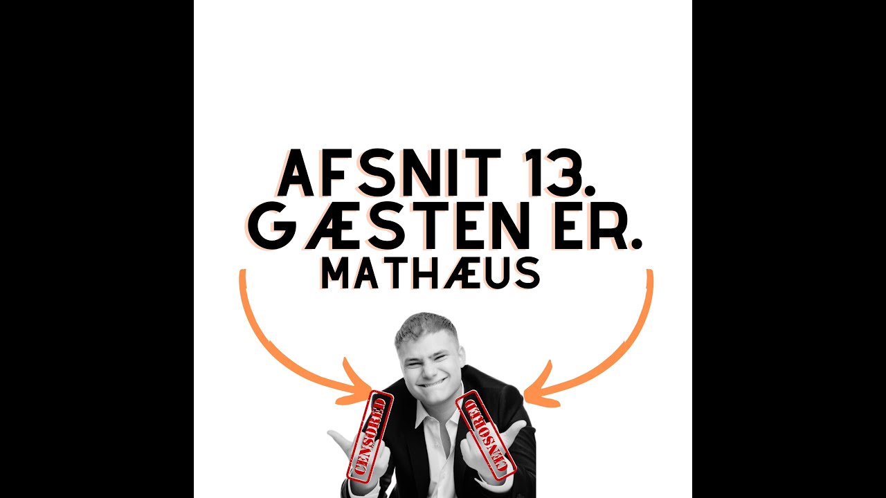 EP 13 Youtube Tiktok Twitch - Mød Mathæus | Samtale | Historier | Retsag | Fie Lauersen | Hygge