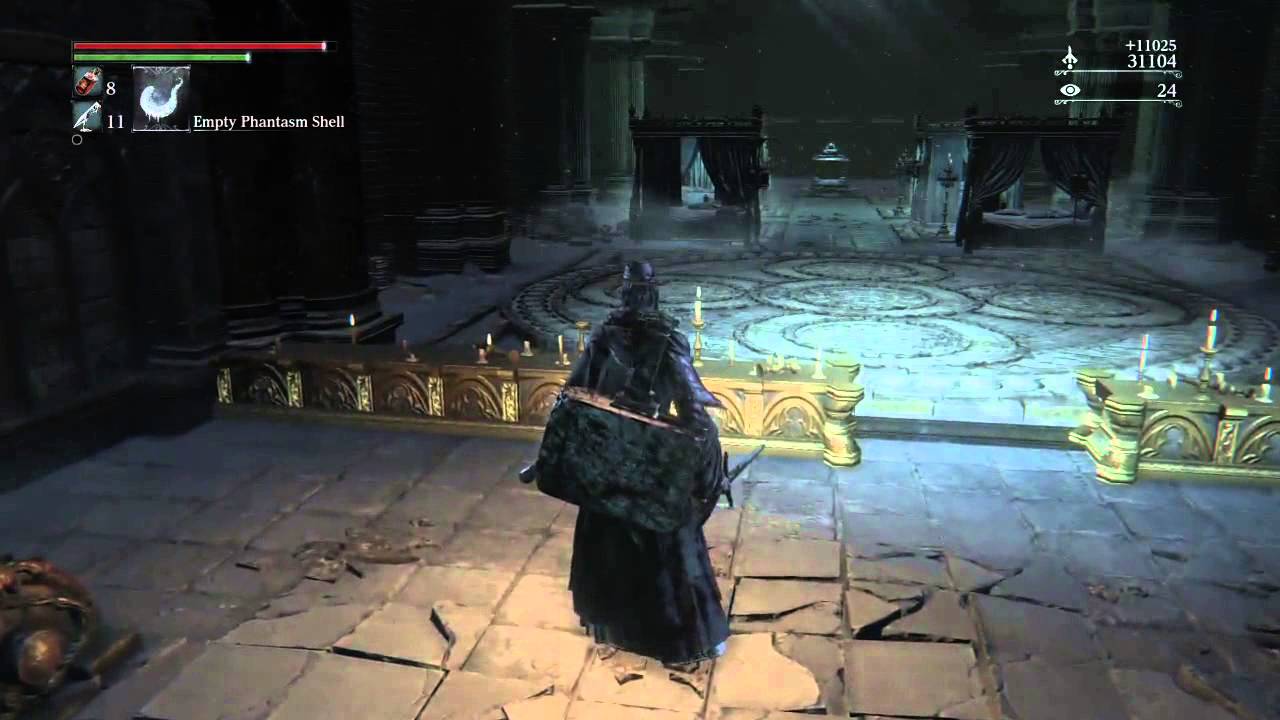 Bloodborne: Old Hunters Dlc Healing Church fight