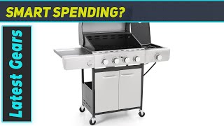 Reviewultimate Outdoor Grilling Mfstudio 4 Burner Propane Gas Bbq Grill Review