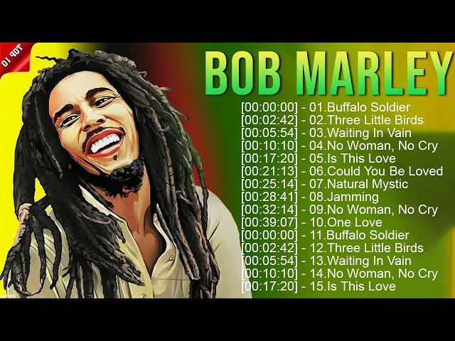 Bob Marley Bests Greatest Hits Reggae songs 2024 - Full Album Mix of Bob Marley Best Songs class=