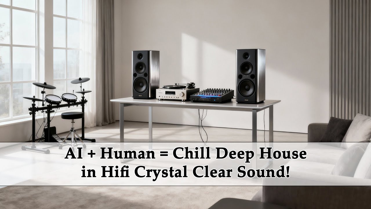 Chill Deep House Hifi Crystal Sound Album,  AI x Human Fusion!