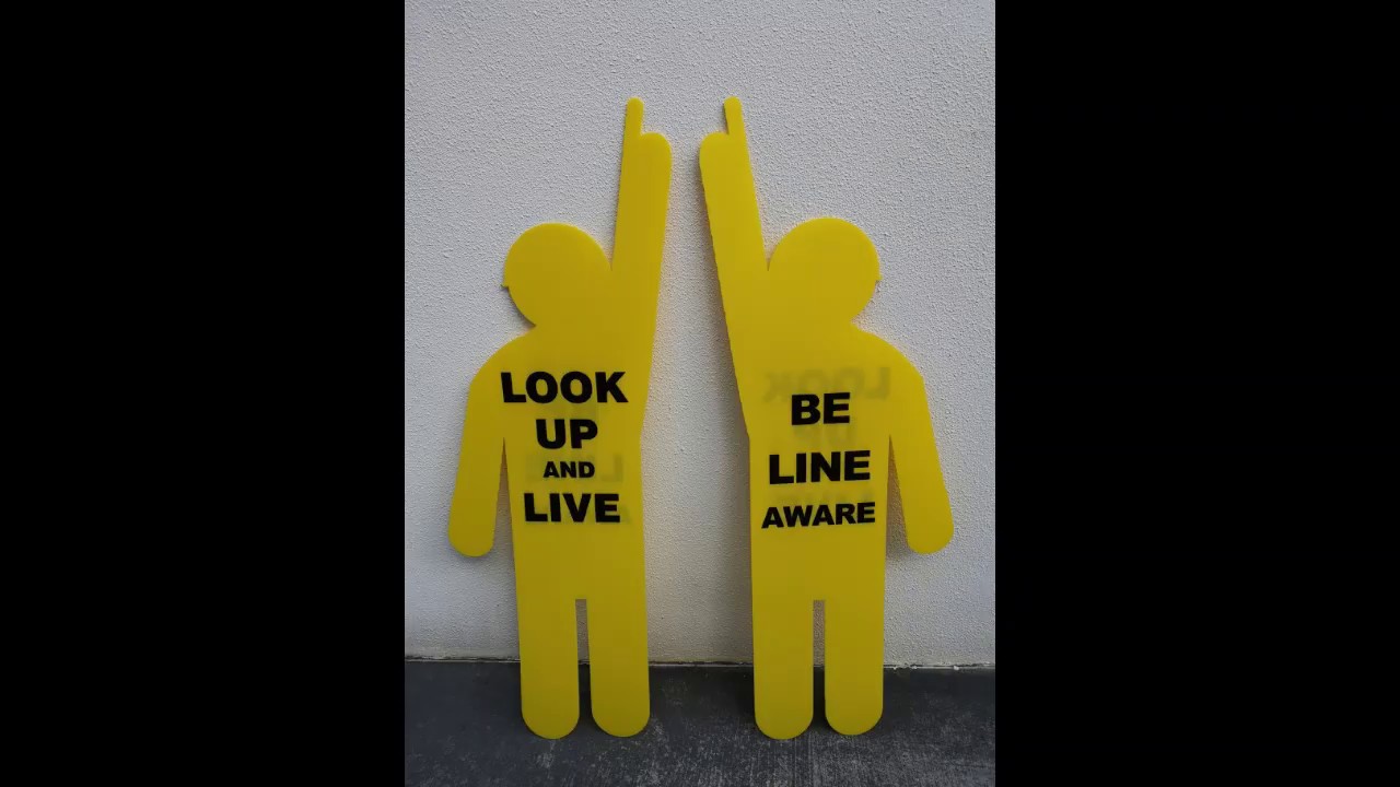 corflute sign product display