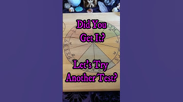 TEST YOUR PSYCHIC INTUITION - Test 2 - Build your skills with Pendulum Exercises #shorts