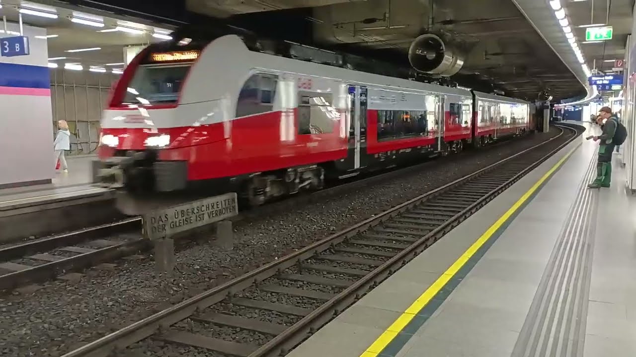 Austrian Trains @ Vienna S-Bahn & U-Bahn Airport S7 ÖBB 12-13.06.2024 Österreichischen Bundesbahnen