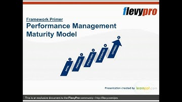 Performance Management Maturity Model