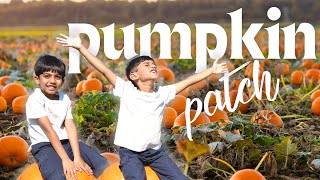 Twins EPIC Adventure at the PUMPKIN PATCH! (Fun Day Out in Fall)