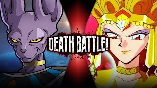 Beerus VS Sailor Galaxia (Dragon Ball VS Sailor Moon) | DEATH BATTLE!