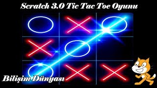 Scratch ile Tic Tac Toe(XOX) oyun yapma screenshot 3