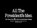 "All The President's Men" (1976) Trailer