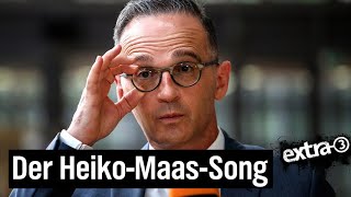 Song: Danke für nichts, Heiko Maas | extra 3 | NDR