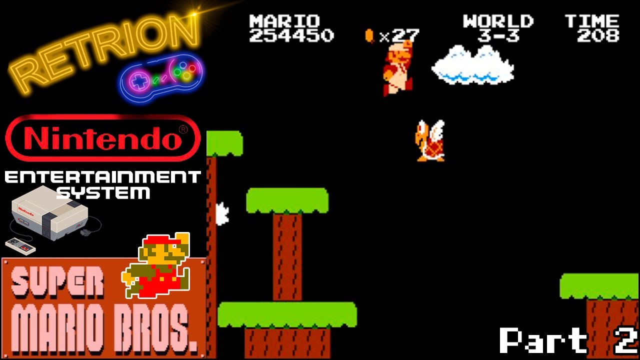 Super Mario Bros - Classic NES (1985) All Worlds, No Warps Part 2 ...