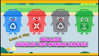 Bermain Sambil Belajar | Edu Game Play Android | Pilah Sampah dari Rumah Yuk! screenshot 4
