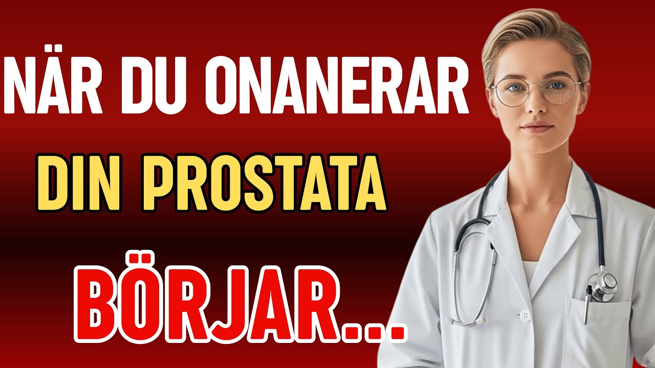 Vad händer med prostatan hos män som onanerar varje dag? | Dr. Anna Lindberg