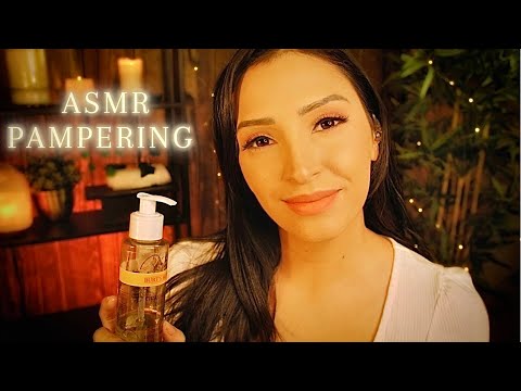 ASMR | Sleep Massage + Pampering You | ASMR With Music Option + Personal Attention