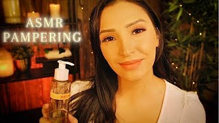 ASMR | Sleep Massage + Pampering You | ASMR With Music Option + Personal Attention