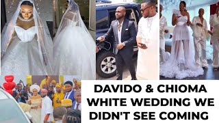 Davido & Chioma luxury & private White wedding 💍💍 (Full video)