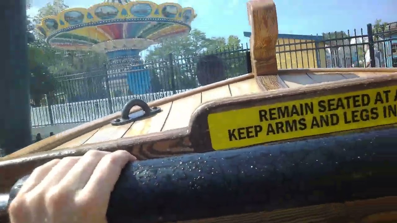 Draken Falls Front-Seat POV. (4K-30FPS) [Adventureland Park, Altoona, Iowa.]