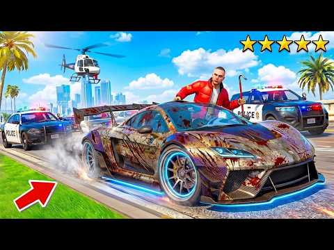 POLIZEI verfolgt HORROR SPORTWAGEN in GTA 5! (Polizei vs. Dieb)