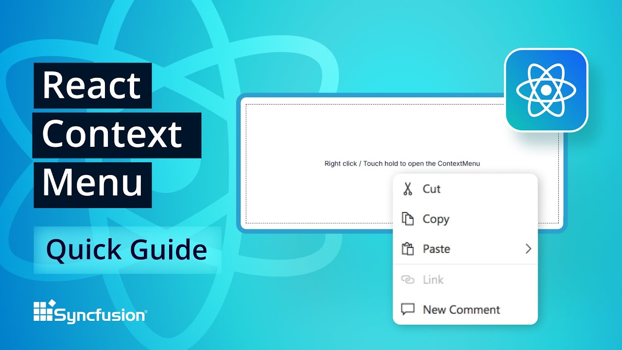 React Context Menu: The Ultimate Feature Walkthrough
