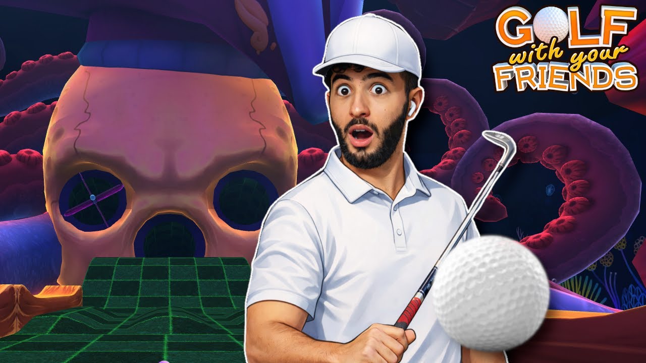 GOLF - QUE MAPA BIZARRO É ESSE?... JOGANDO COM AMIGOS