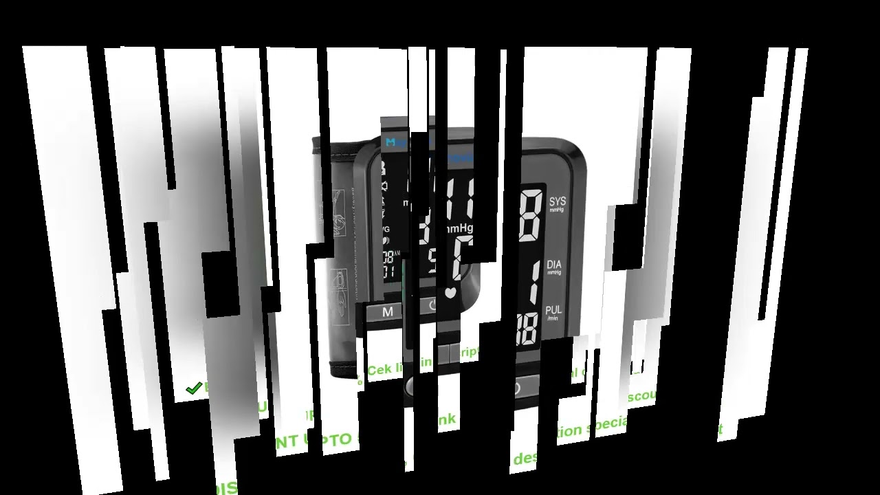 Sejoy Sphygmomanometer  LCD Screen Portable Digital Wrist Blood Pressure Monitor Health Care Medical