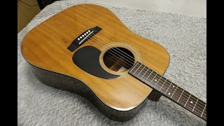 Rare Vintage High quality Acoustic GuitarYAMAKI 1970's made F-115