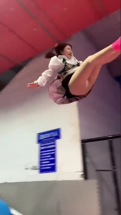 This Trampoline Hot girls jump #shorts #trending #funny #viral #viralvideo #short
